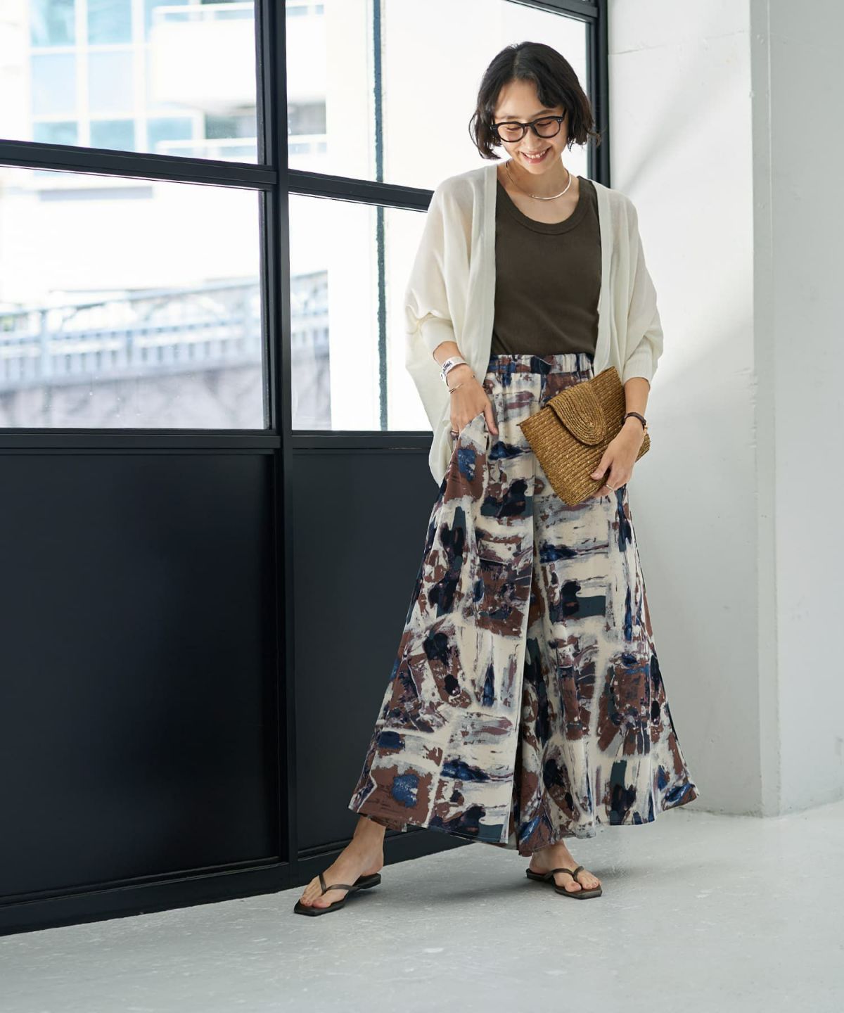 着用イメージ 167㎝　02サイズ　ブルーミックス