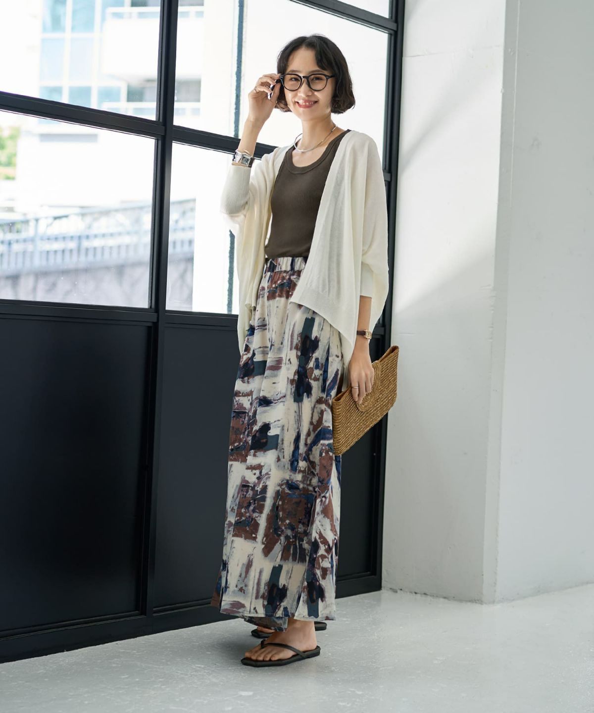 着用イメージ 167㎝　02サイズ　ブルーミックス