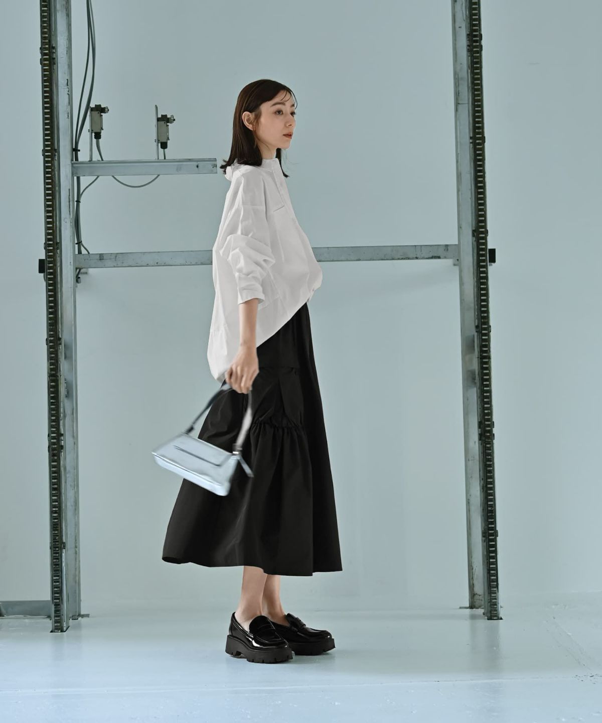 着用イメージ 170cm ブラック