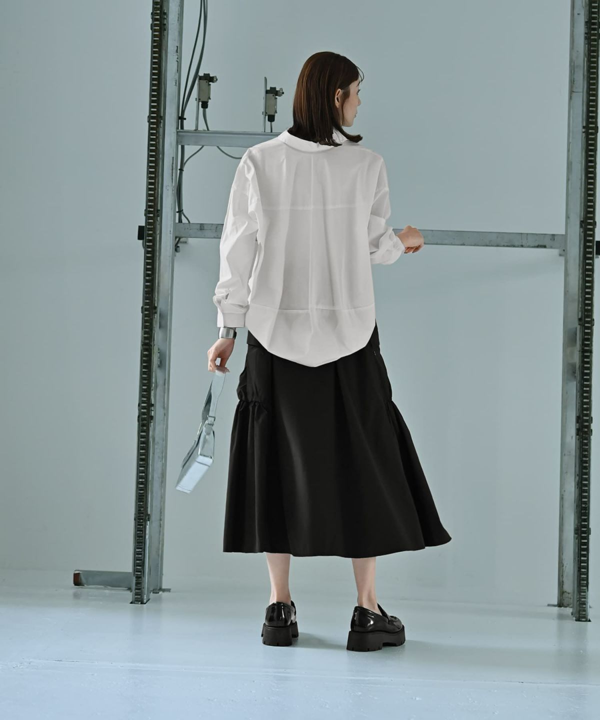 着用イメージ 170cm ブラック