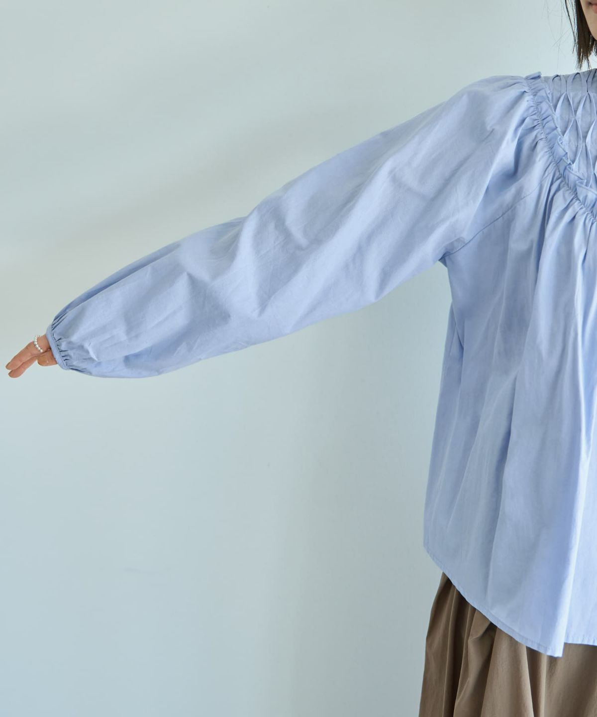 着用イメージ 167cm ライトブルー