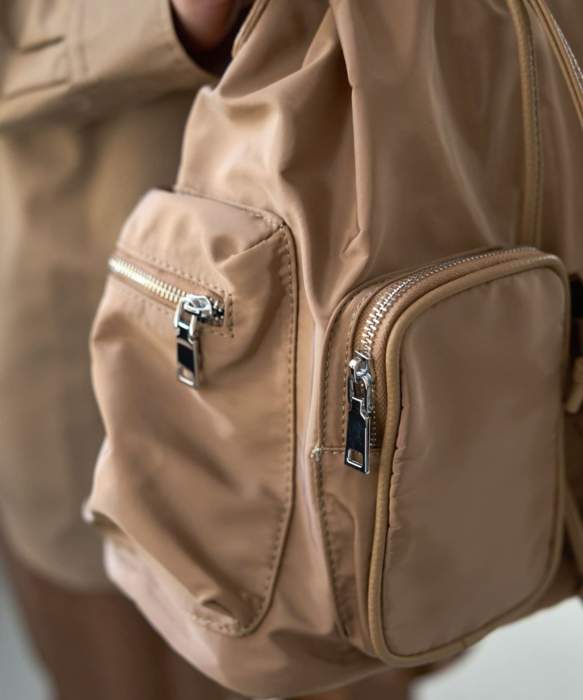 着用イメージ 167㎝　キャラメル