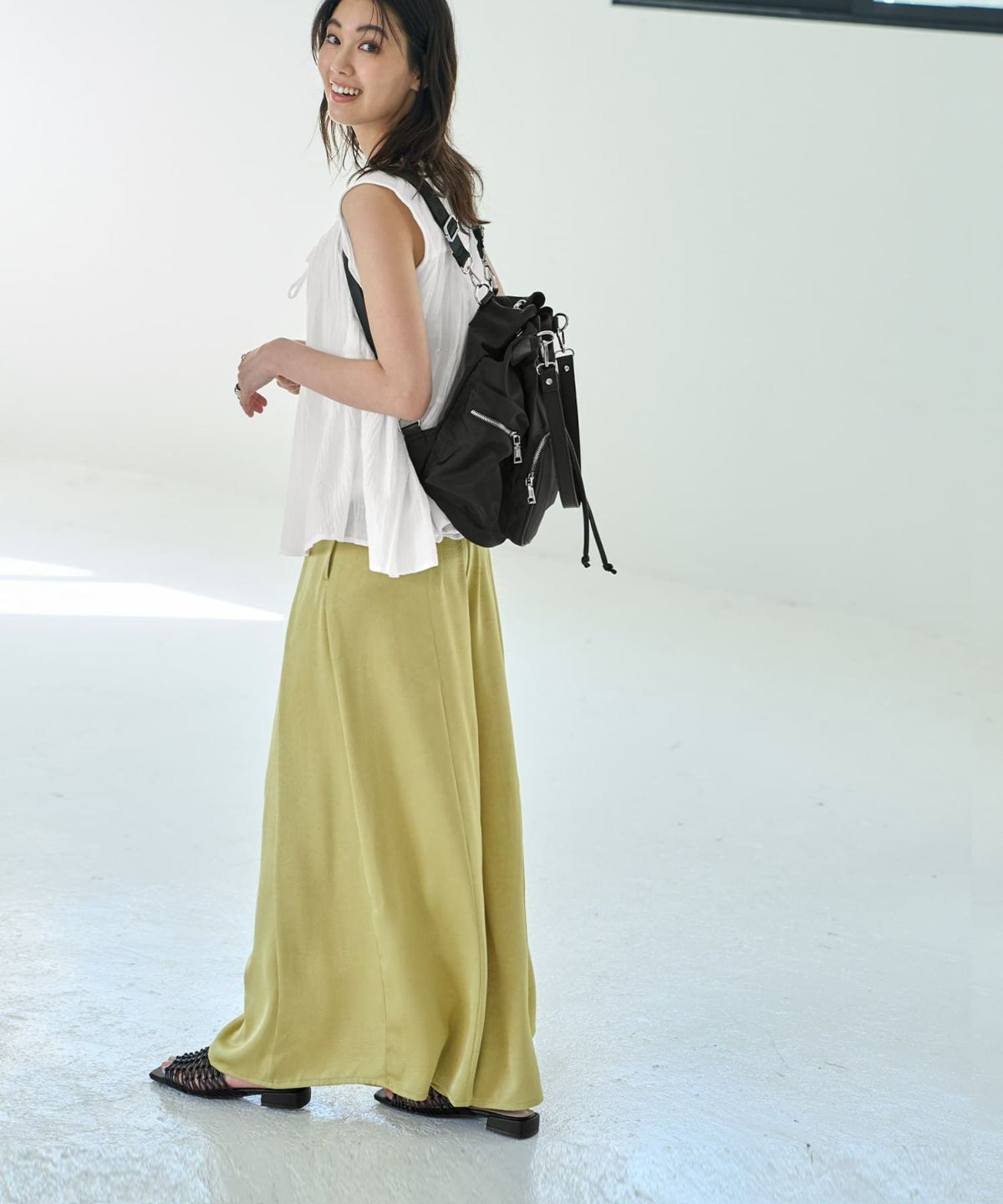 着用イメージ 166㎝　ブラック