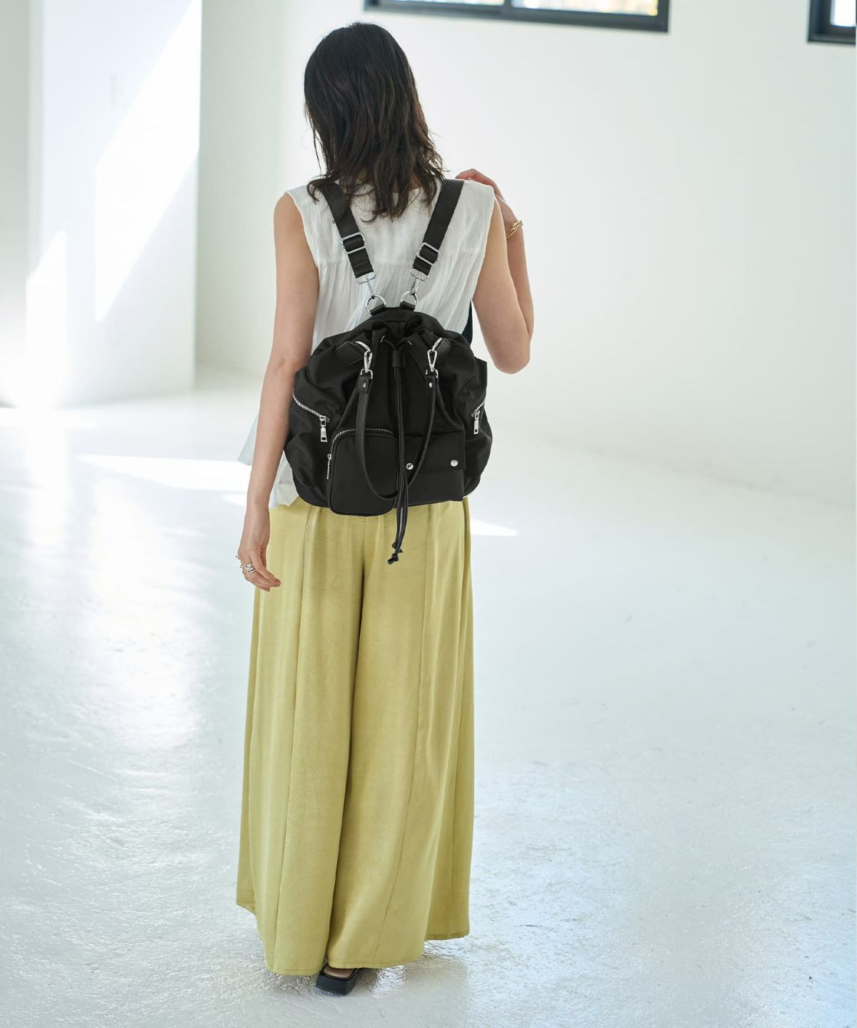 着用イメージ 166㎝　ブラック