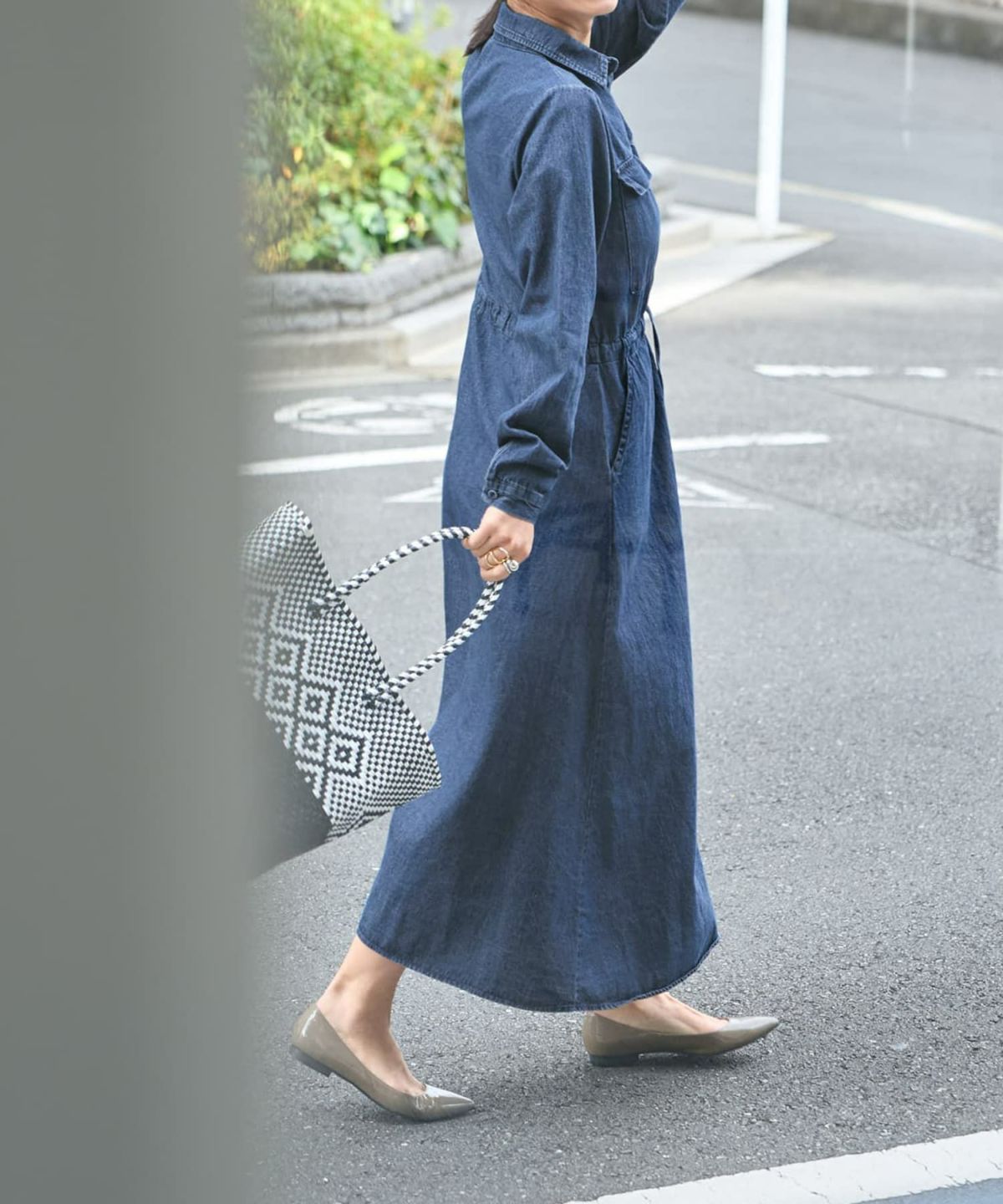 着用イメージ 167㎝　S-Mサイズ　ブルー