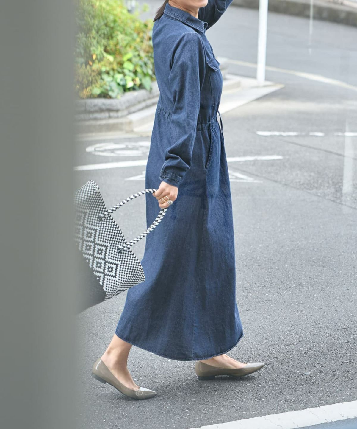 着用イメージ 167㎝　S-Mサイズ　ブルー