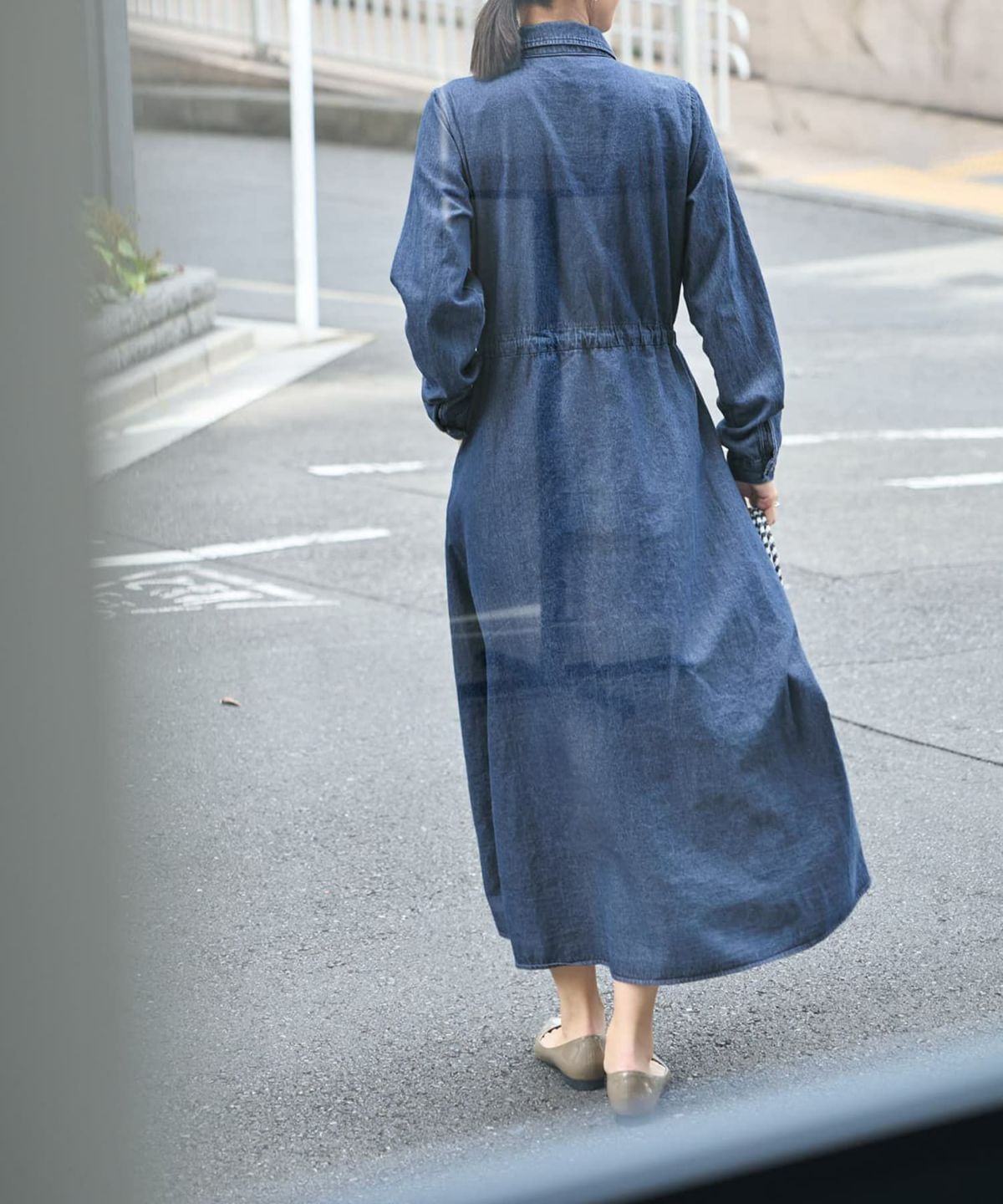 着用イメージ 167㎝　S-Mサイズ　ブルー