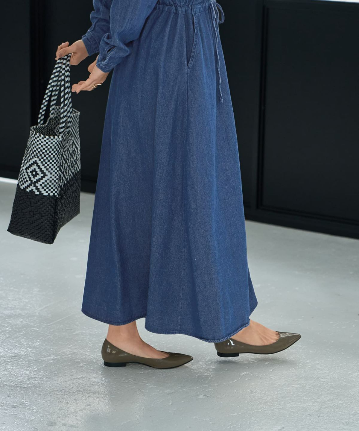 着用イメージ 167㎝　S-Mサイズ　ブルー