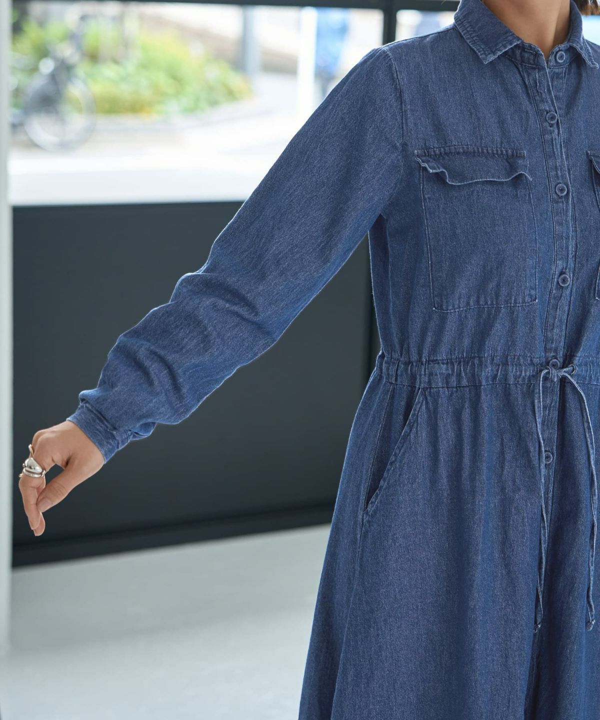 着用イメージ 167㎝　S-Mサイズ　ブルー