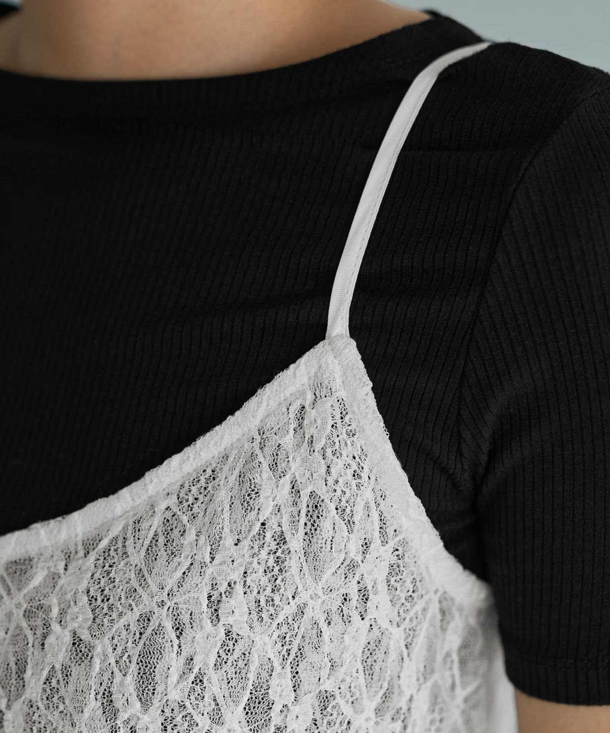 着用イメージ 167cm ホワイト