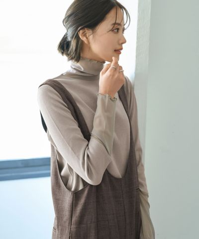 ⌘美品 試着のみ⌘ RELATO リラート チュールカットソー レディース