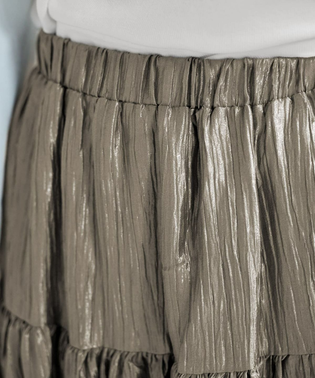 着用イメージ 167cm カーキ