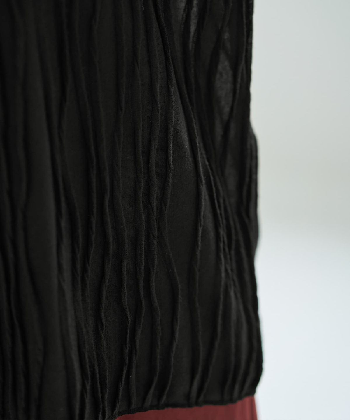 着用イメージ 166cm ブラック