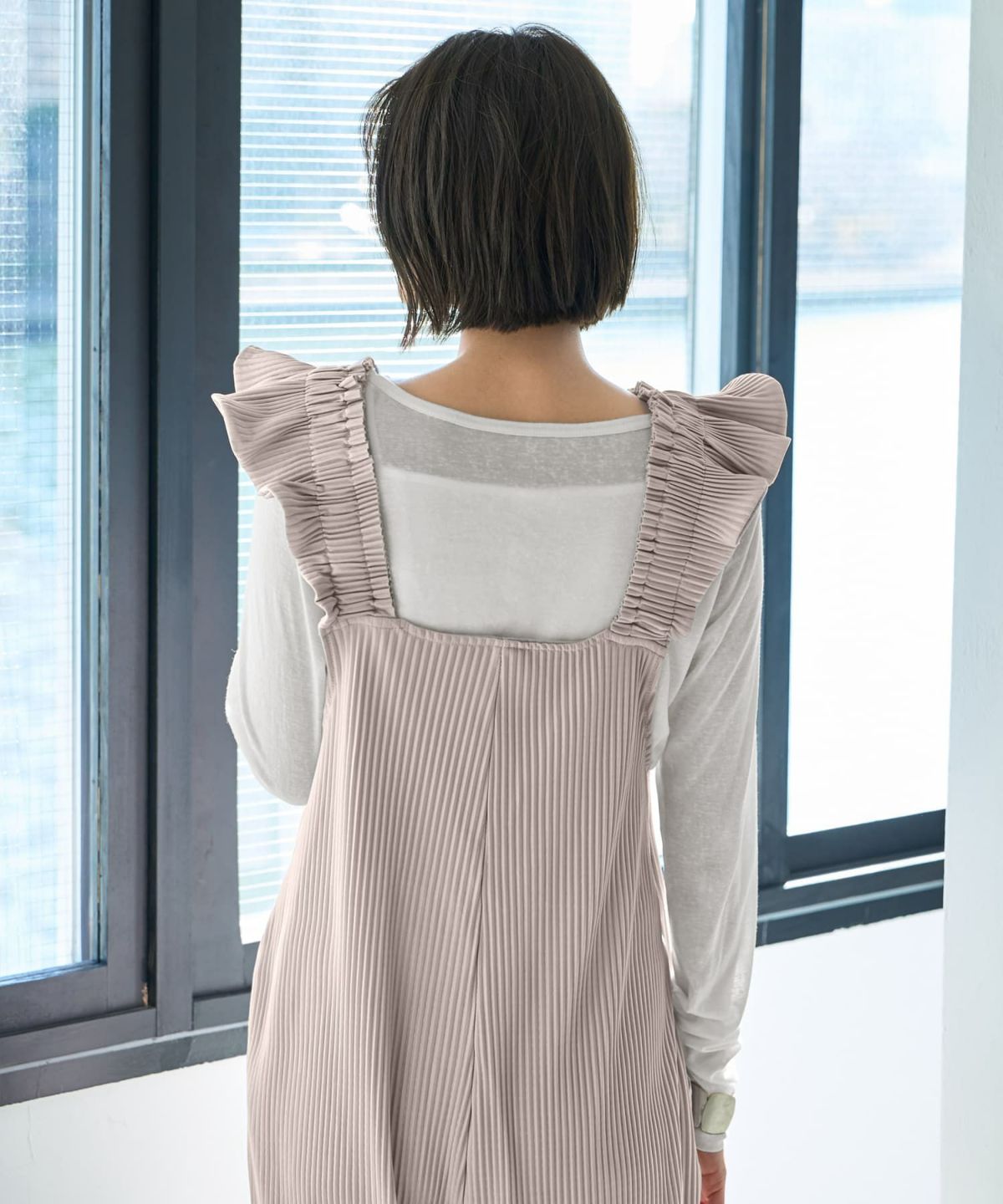 着用イメージ 167㎝　02サイズ　グレージュ