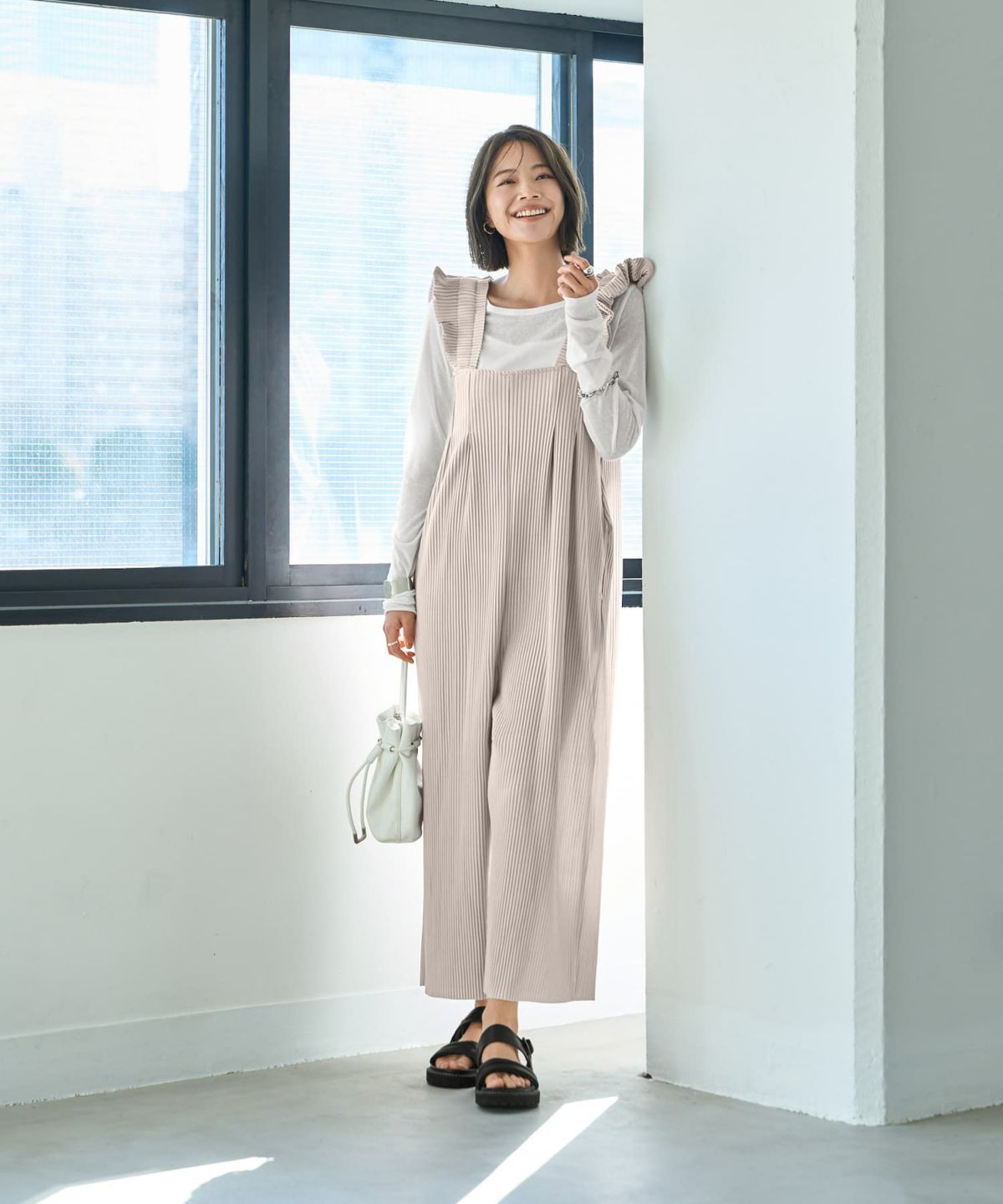 着用イメージ 167㎝　02サイズ　グレージュ