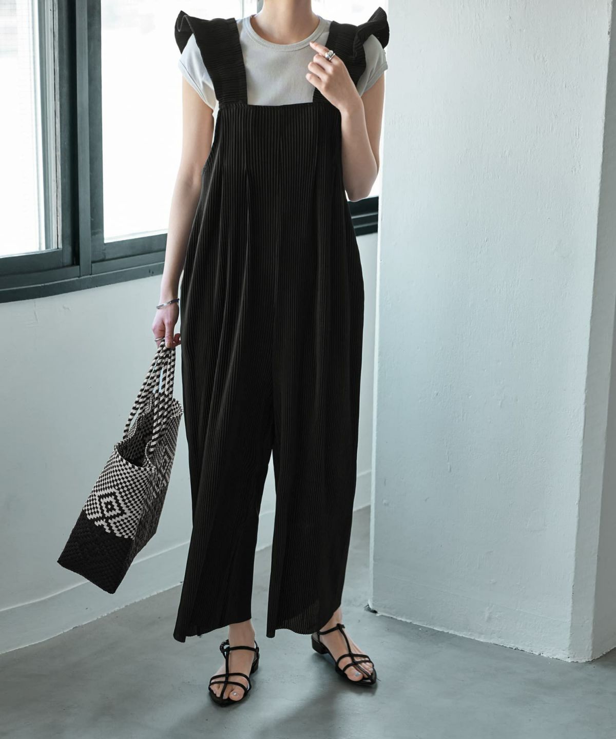 着用イメージ 167㎝　02サイズ　ブラック