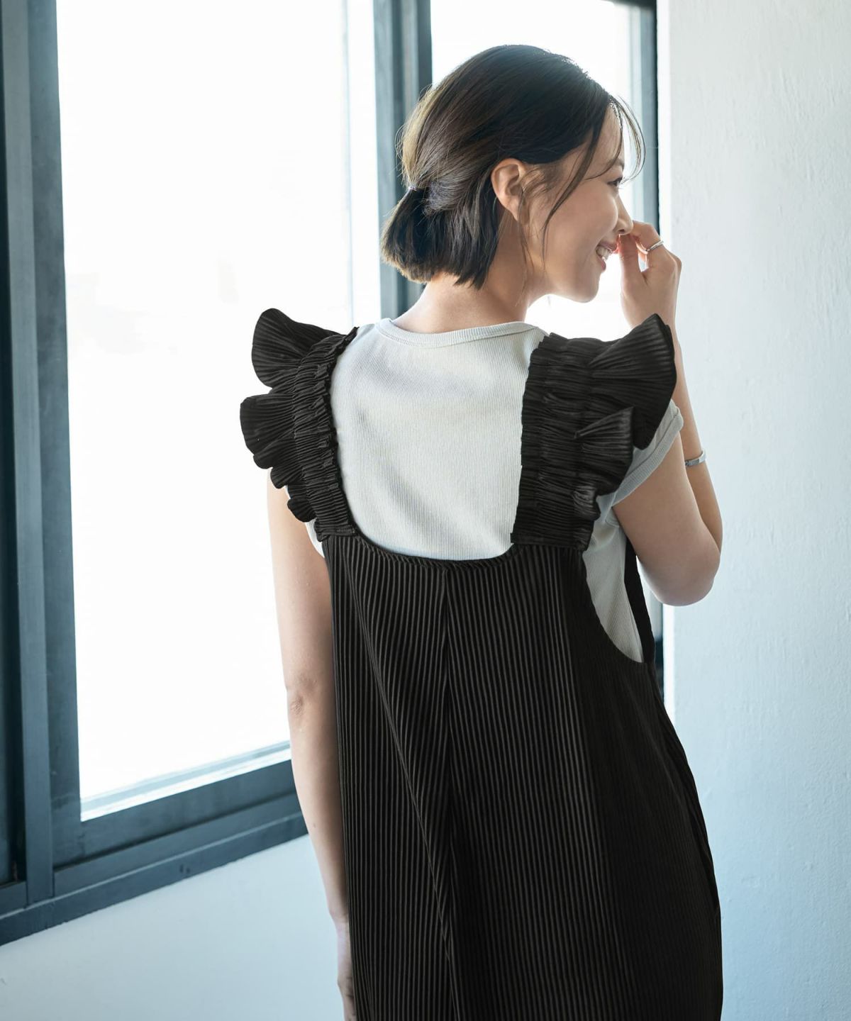 着用イメージ 167㎝　02サイズ　ブラック