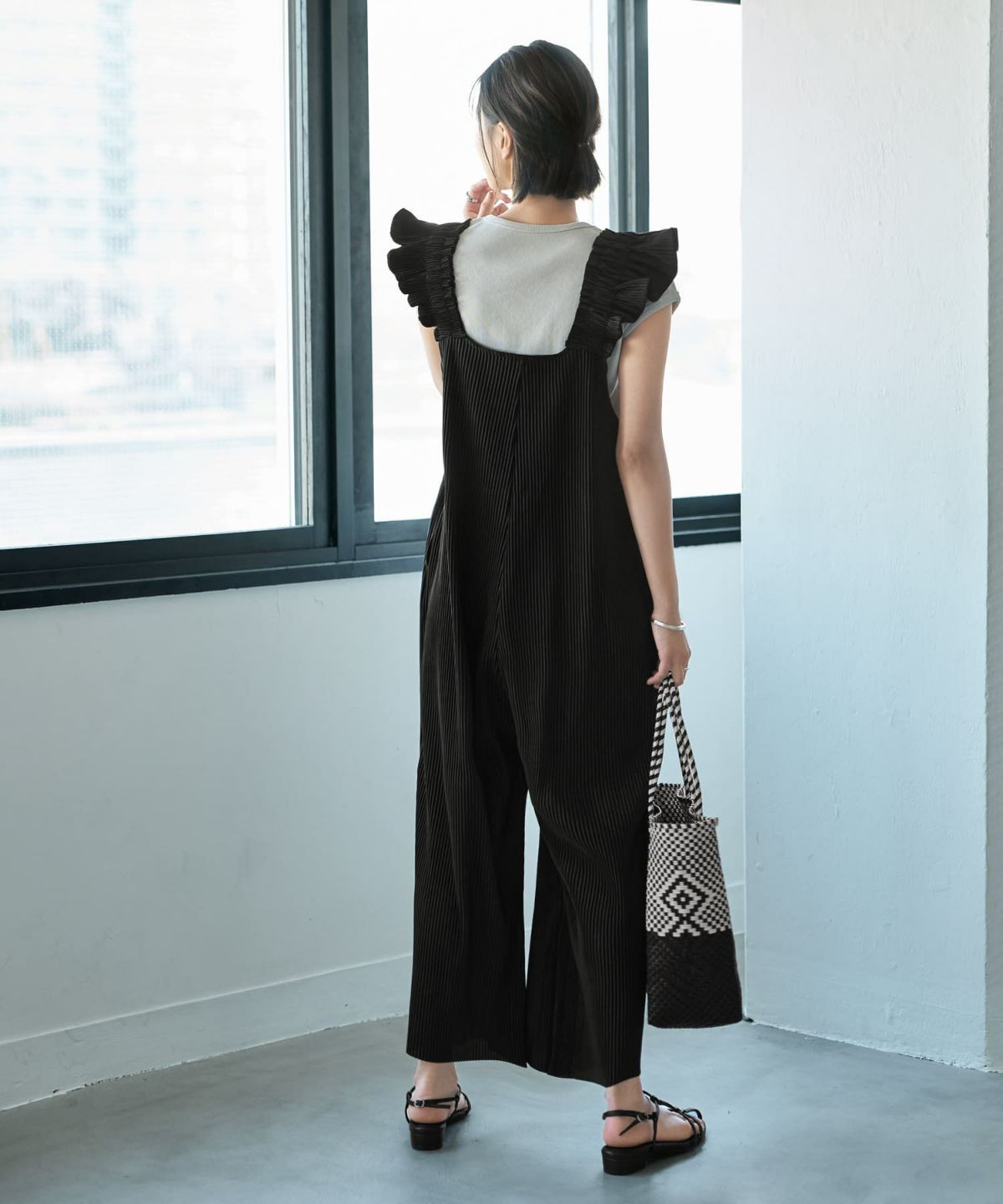 着用イメージ 167㎝　02サイズ　ブラック