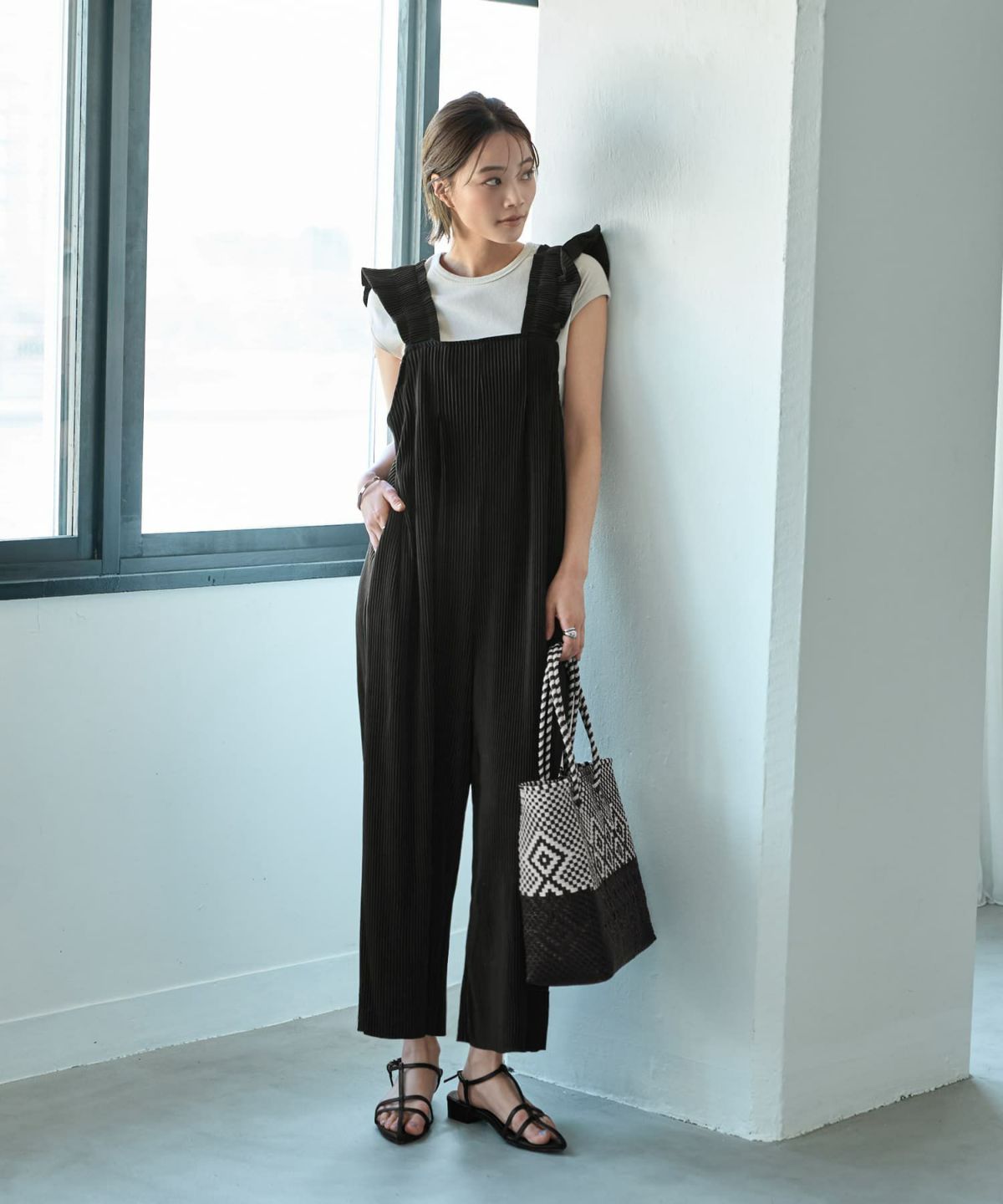 着用イメージ 167㎝　02サイズ　ブラック