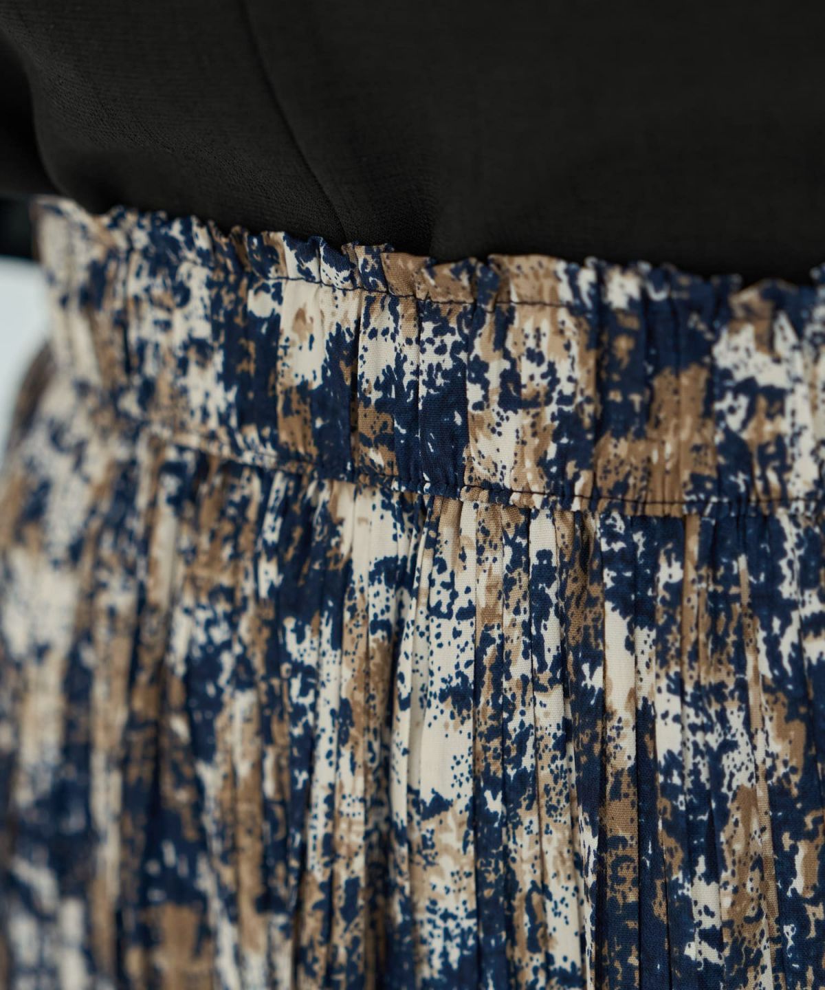 着用イメージ 166cm ネイビーミックス