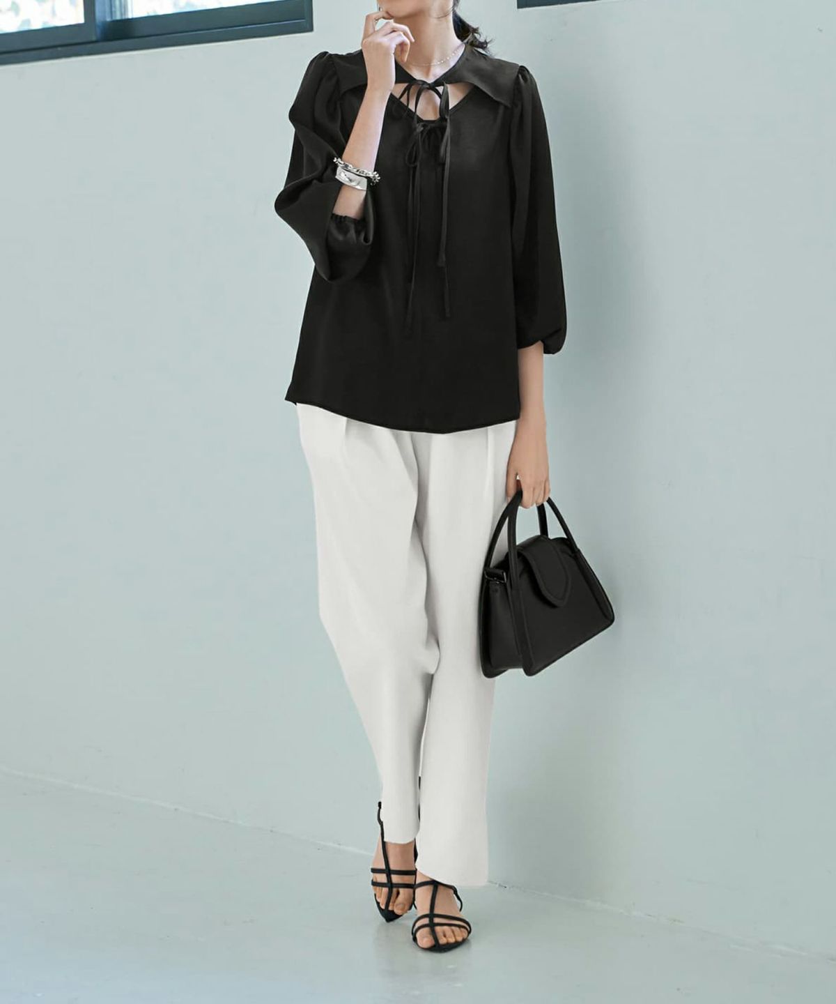 着用イメージ 168㎝　ブラック