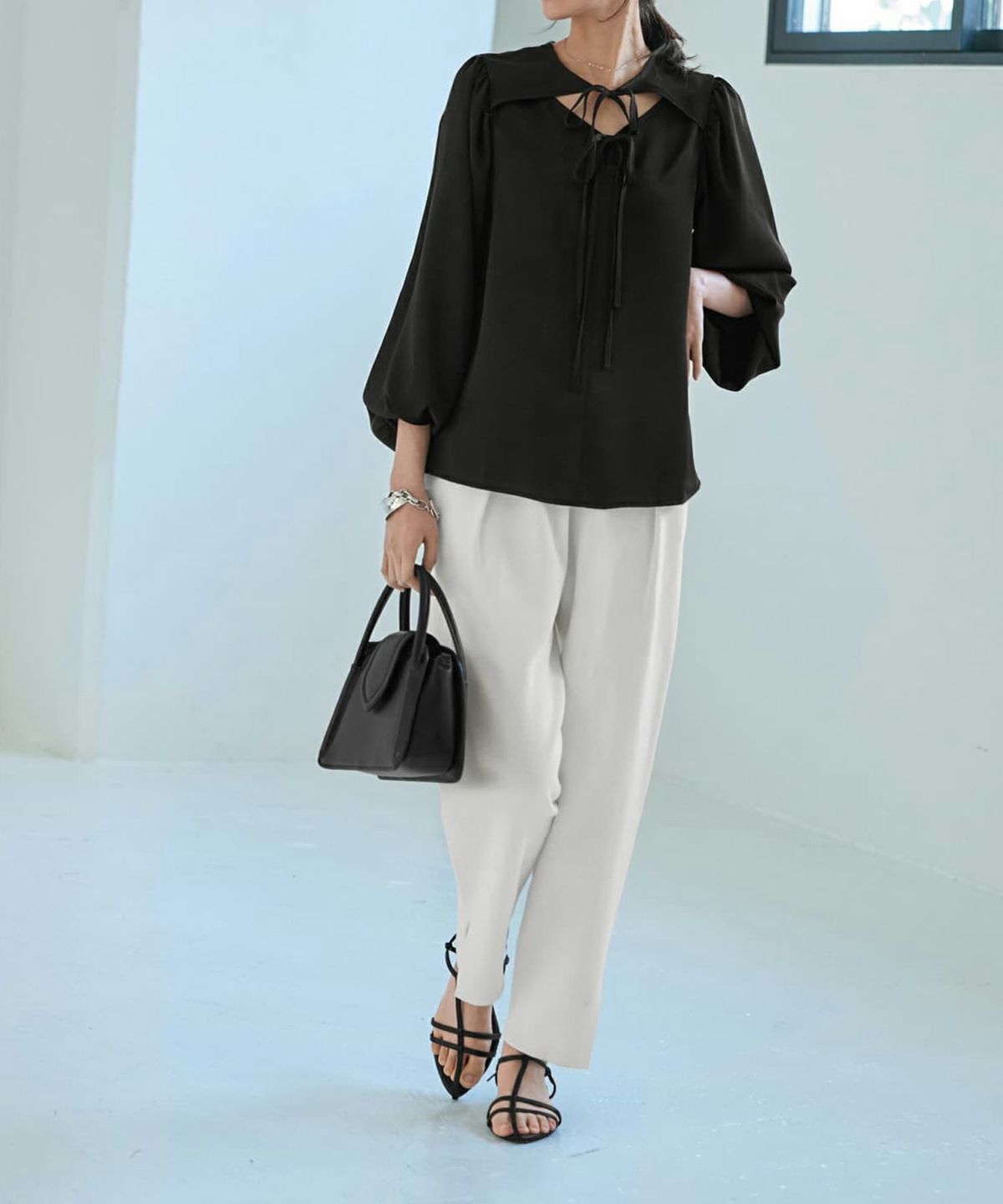 着用イメージ 168㎝　ブラック