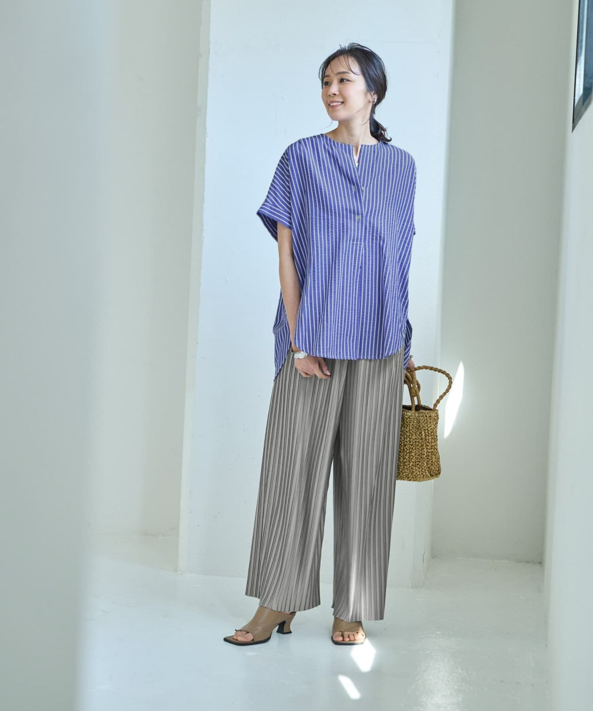 着用イメージ 168㎝　ライトグレー