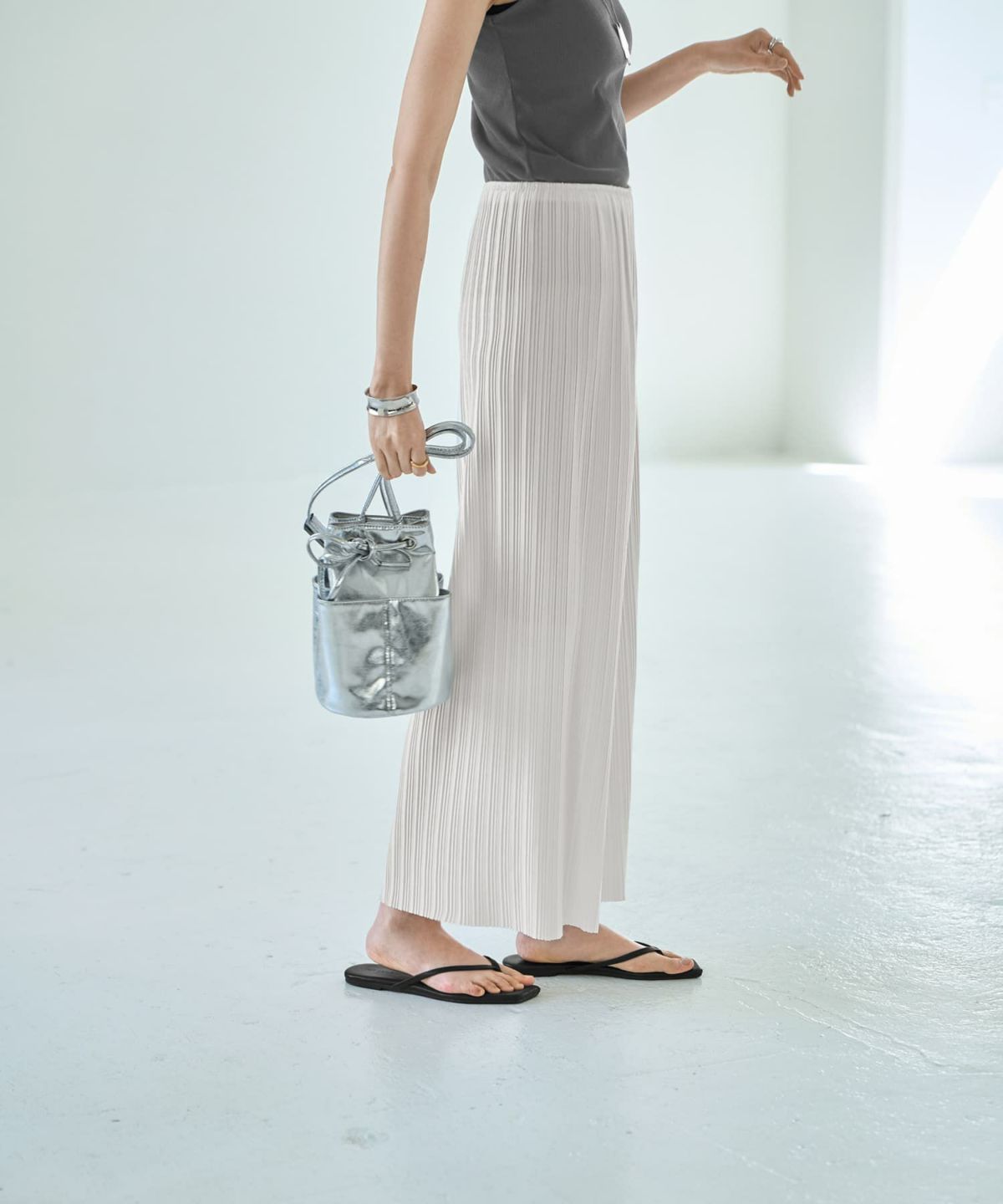 着用イメージ 168㎝　ホワイト