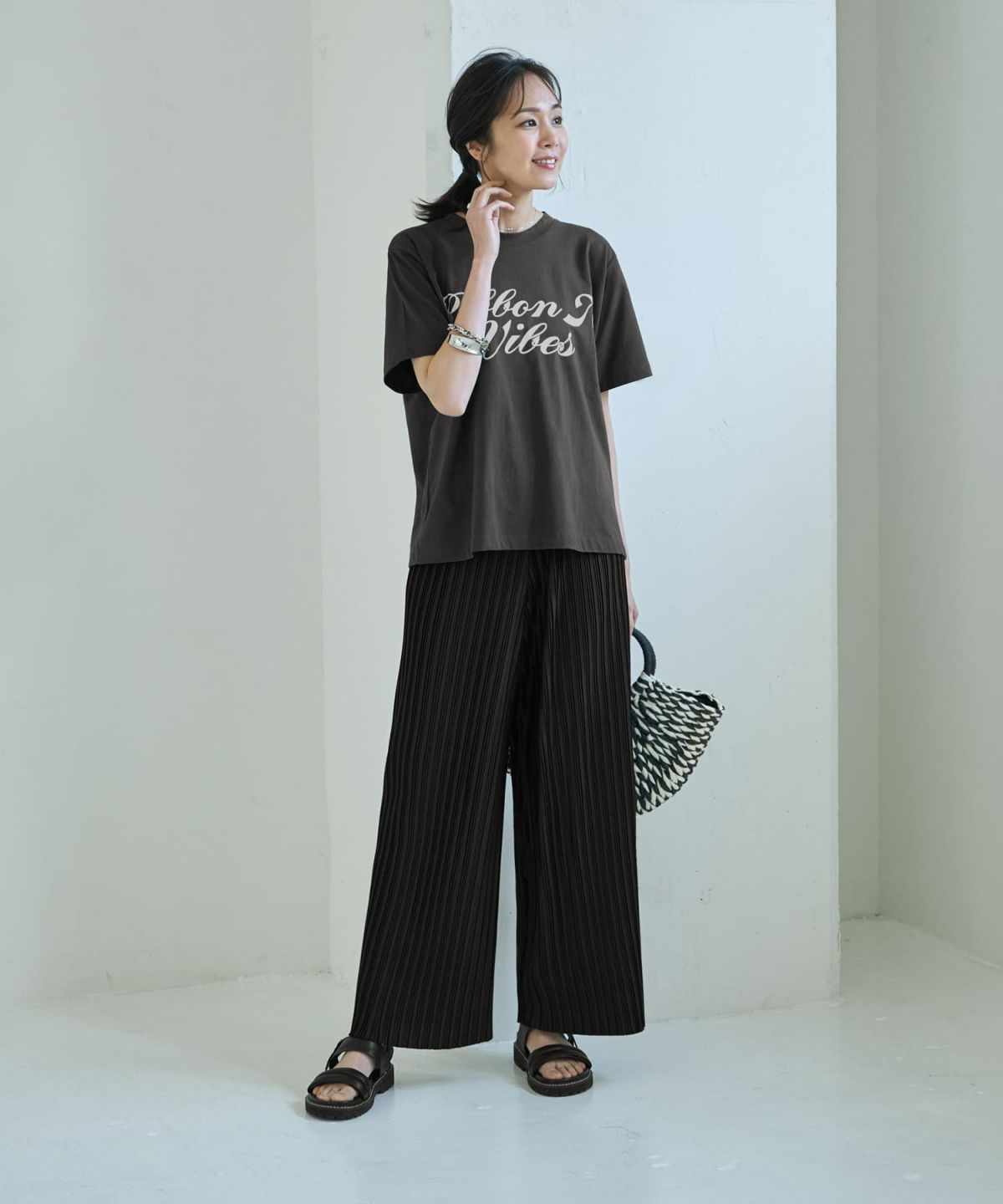 着用イメージ 168㎝　ブラック