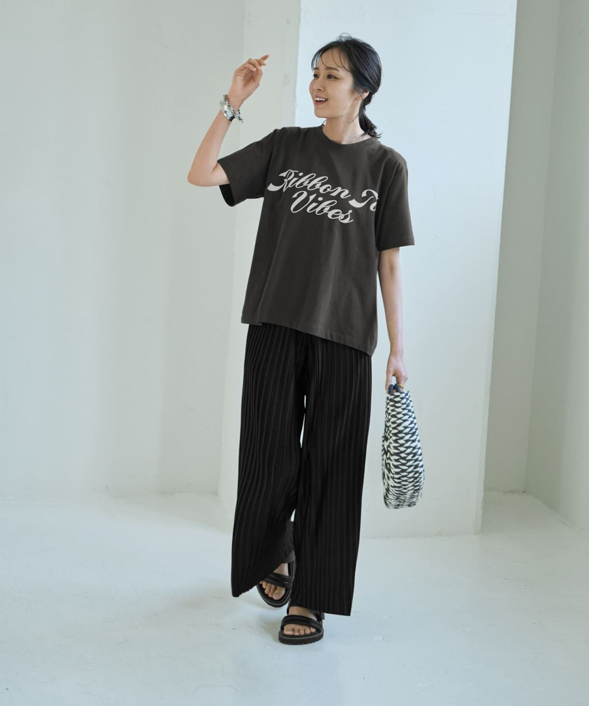 着用イメージ 168㎝　ブラック