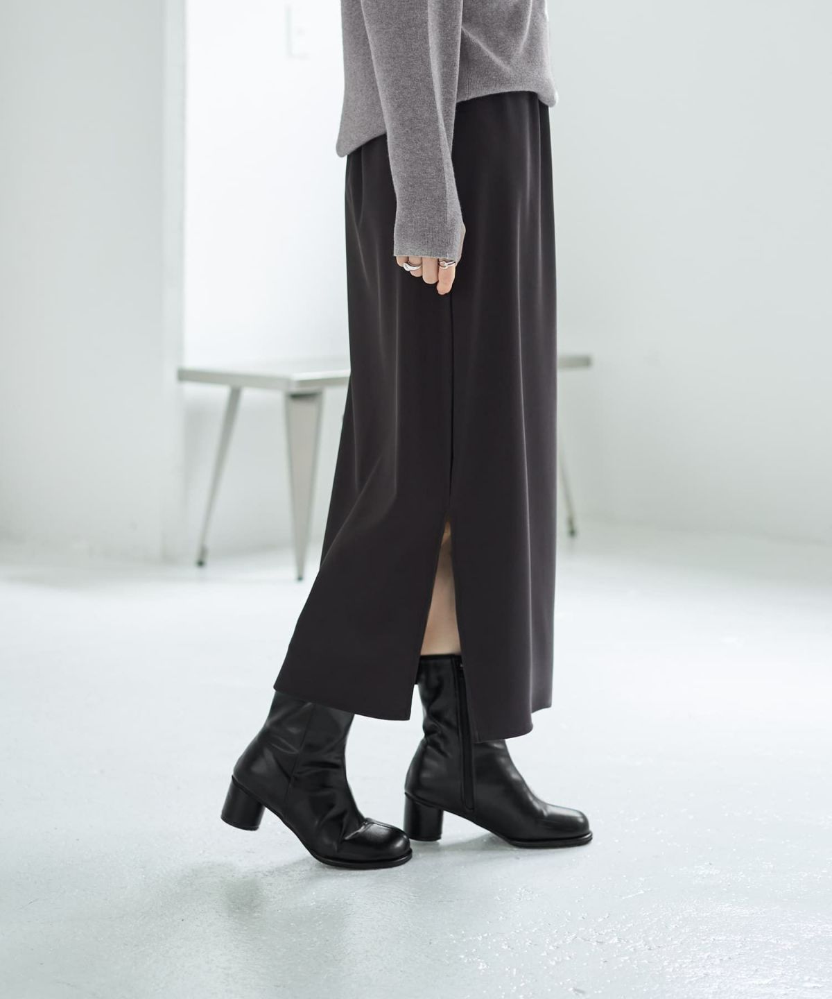 着用イメージ 166cm ノワールブラウン 02サイズ