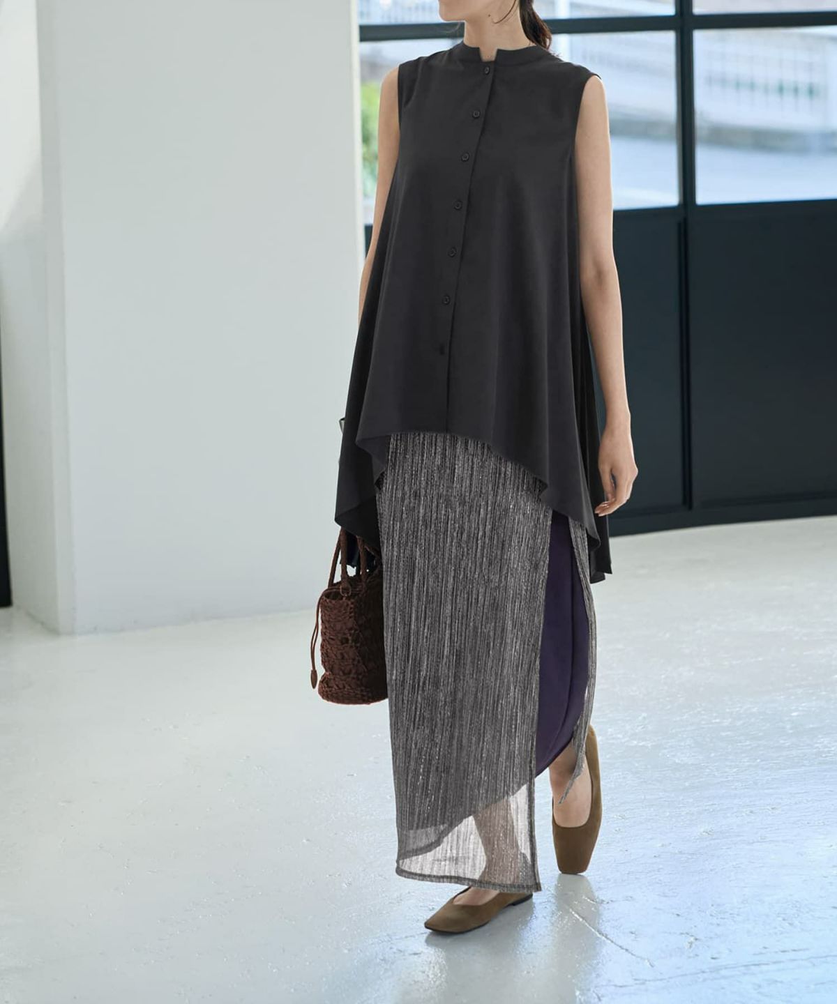 着用イメージ 168cm チャコール 02サイズ