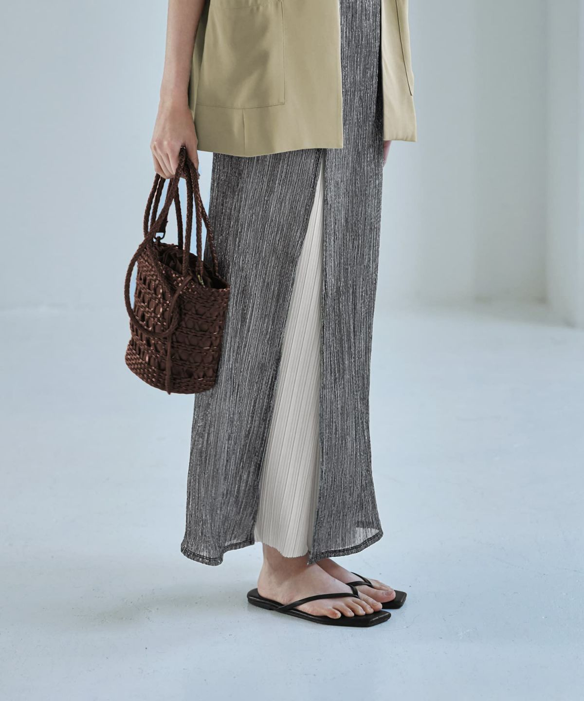 着用イメージ 168cm チャコール 02サイズ