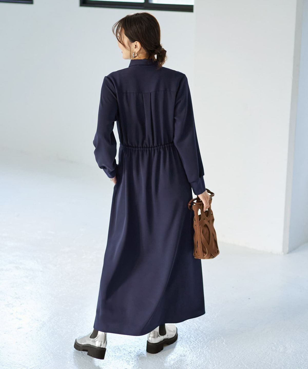 着用イメージ 166cm 02サイズ ネイビー
