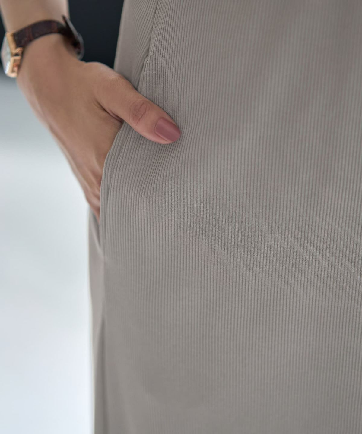 着用イメージ 166cm 02サイズ グレー