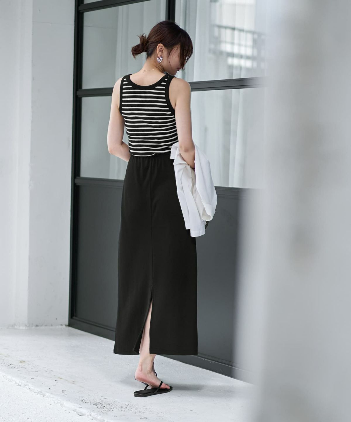 着用イメージ 166cm 02サイズ ブラック