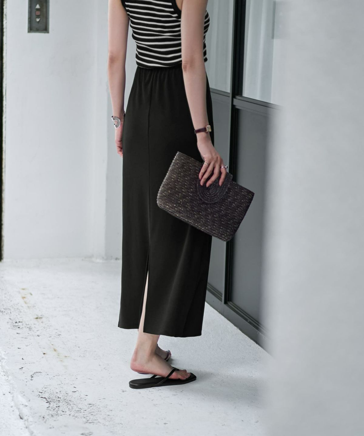 着用イメージ 166cm 02サイズ ブラック