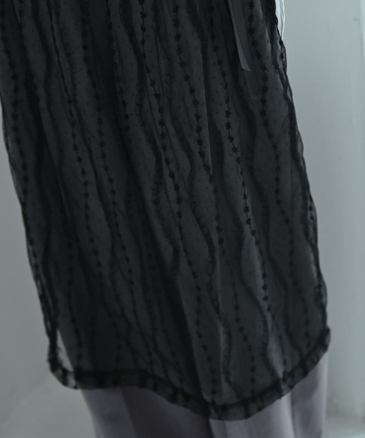 着用イメージ 170cm ブラック