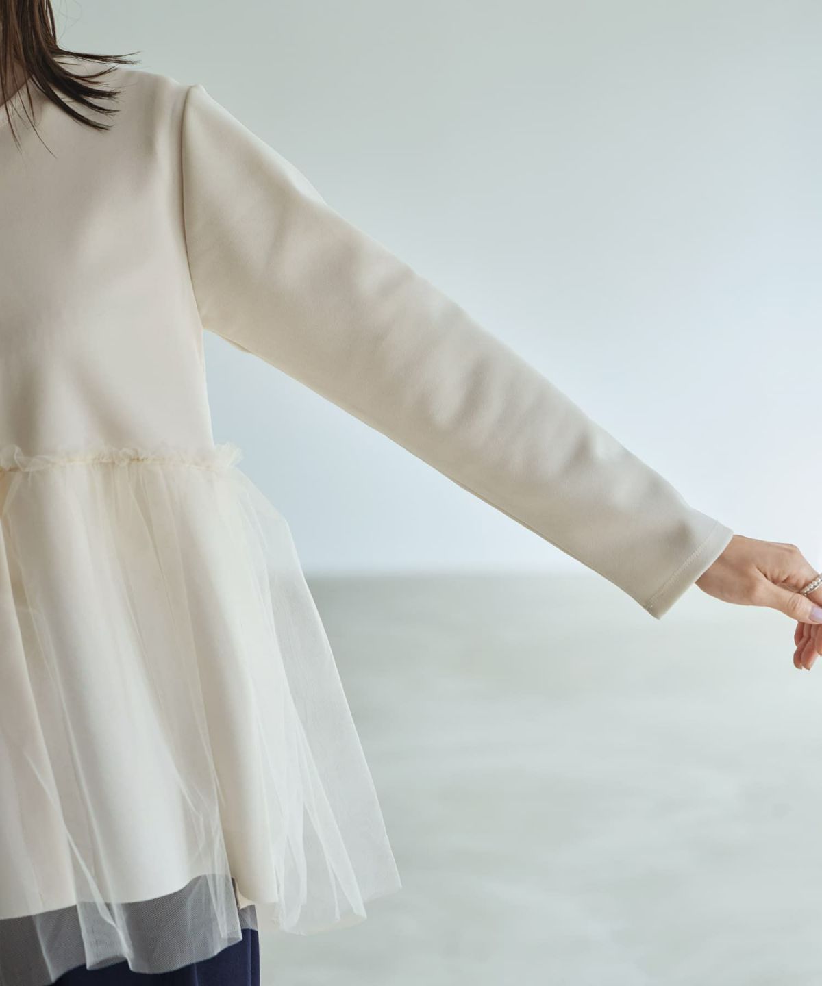 着用イメージ 166cm バニラ