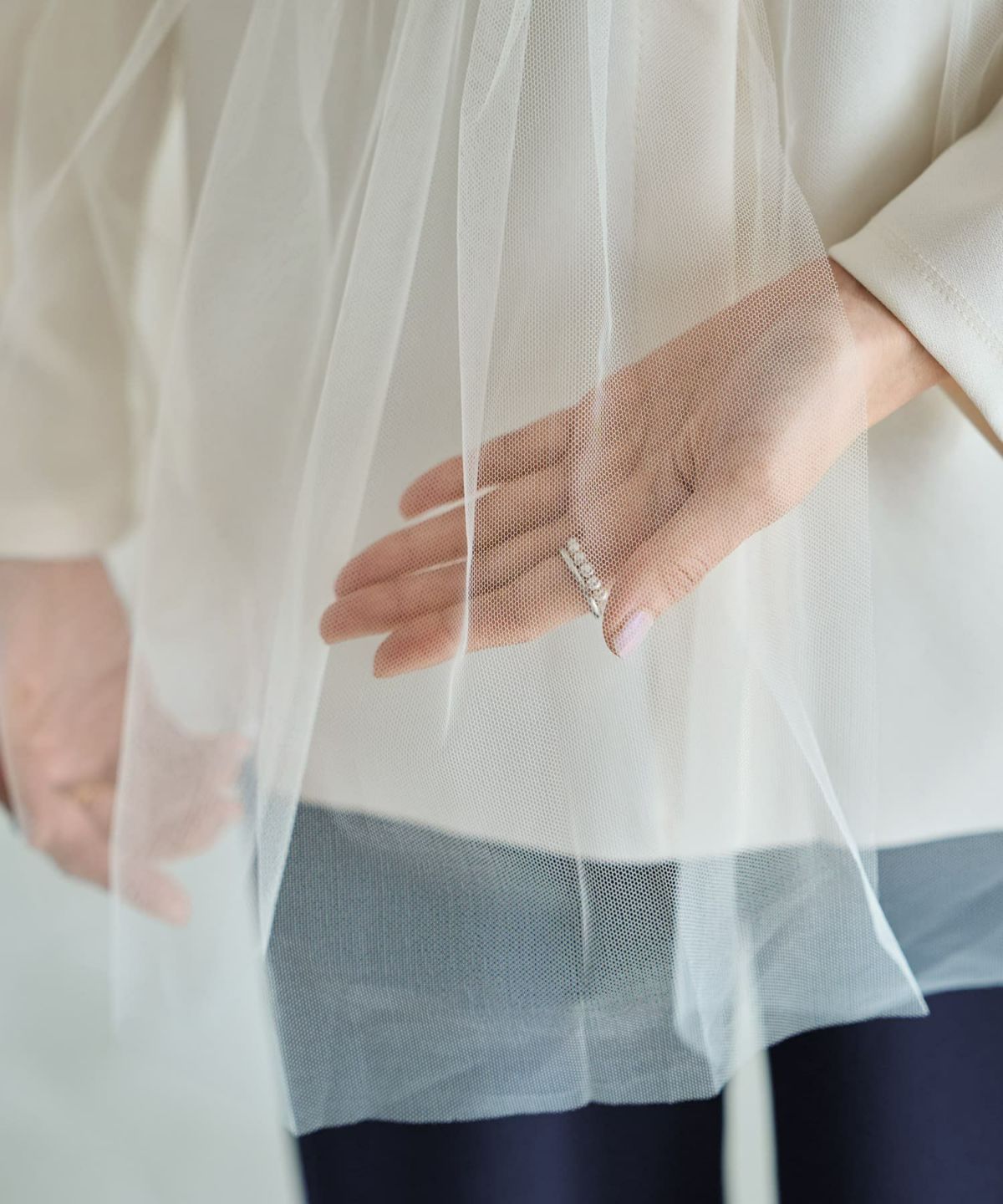 着用イメージ 166cm バニラ