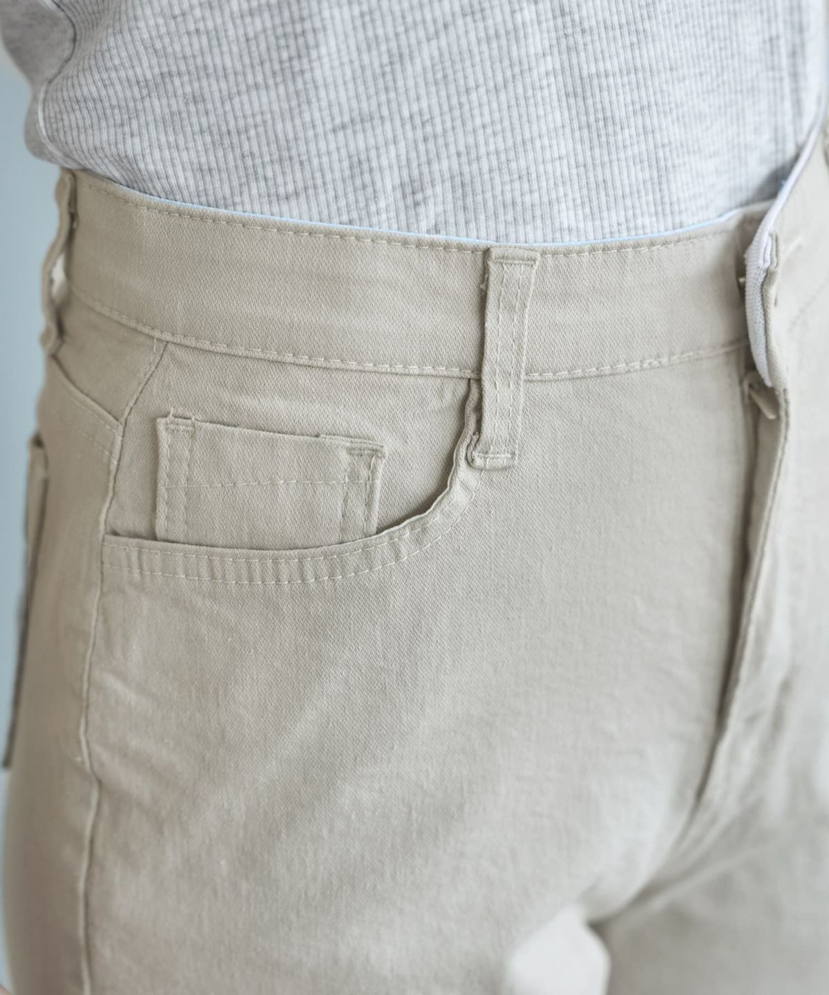 着用イメージ 166cm Sサイズ グレージュ