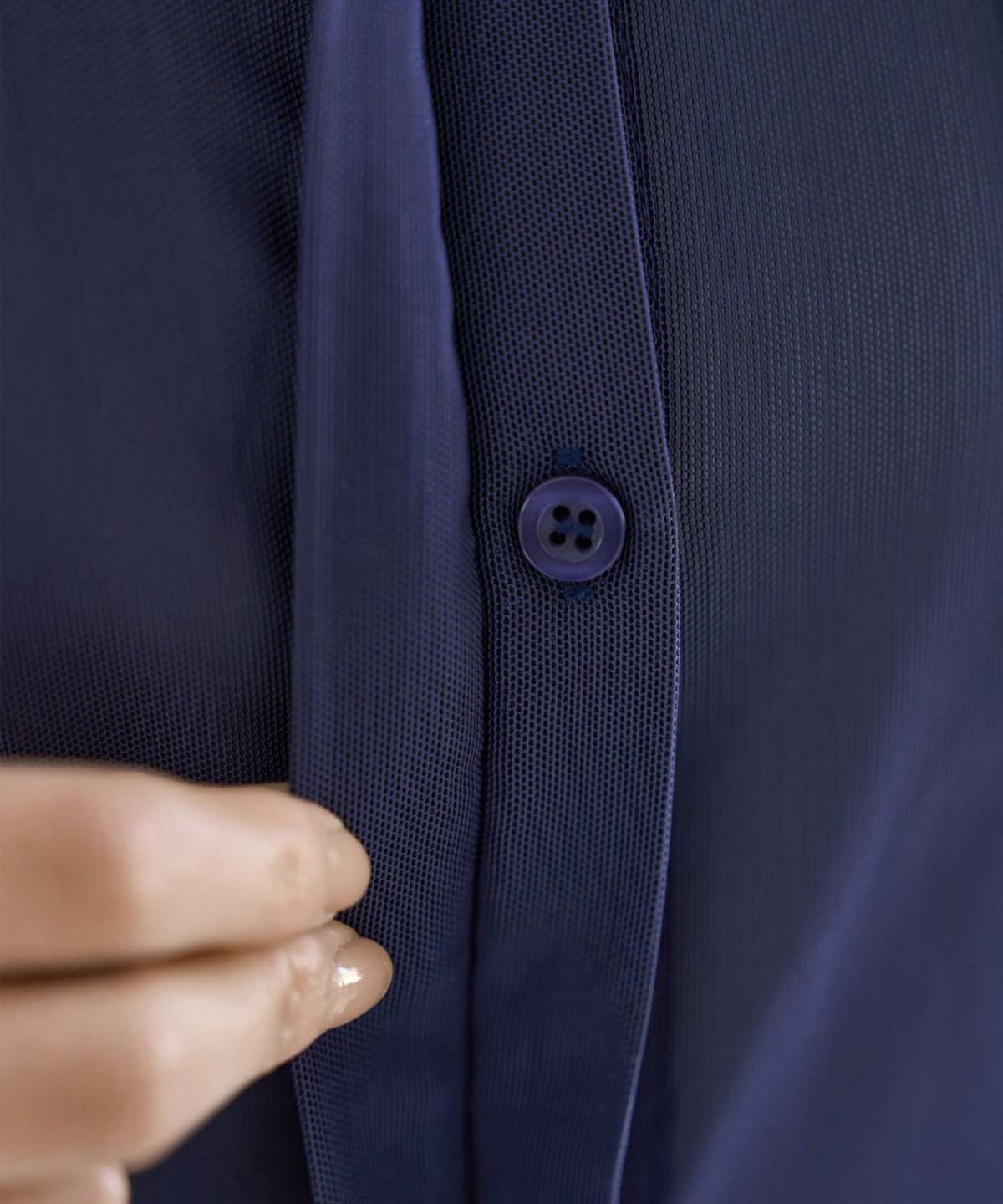 着用イメージ 167cm ネイビー