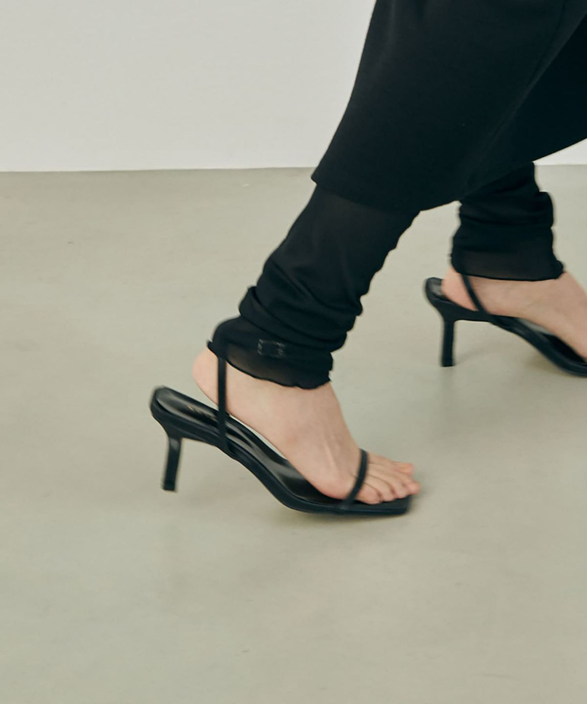 着用イメージ 170cm Lサイズ BLACK