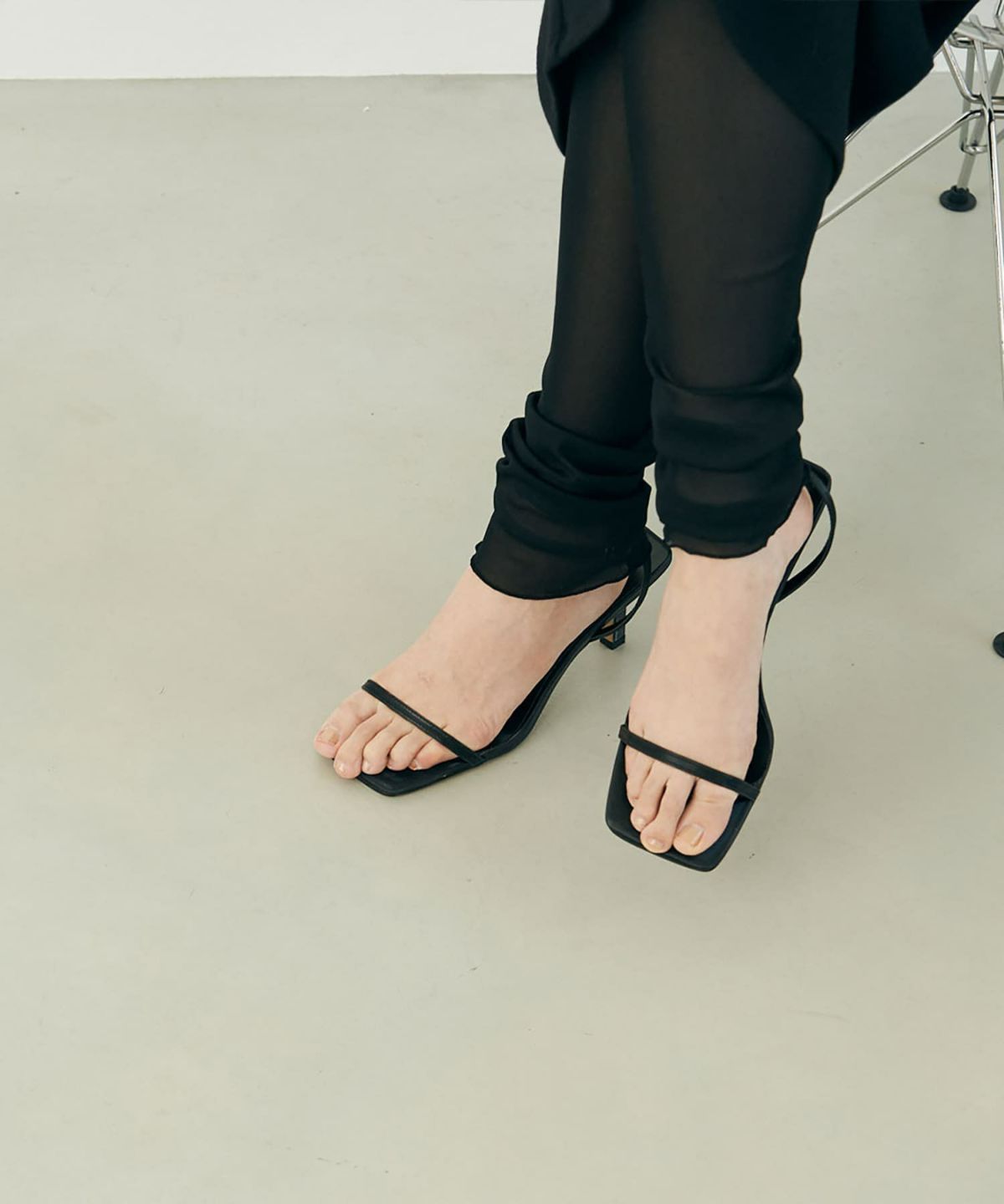 着用イメージ 170cm Lサイズ BLACK