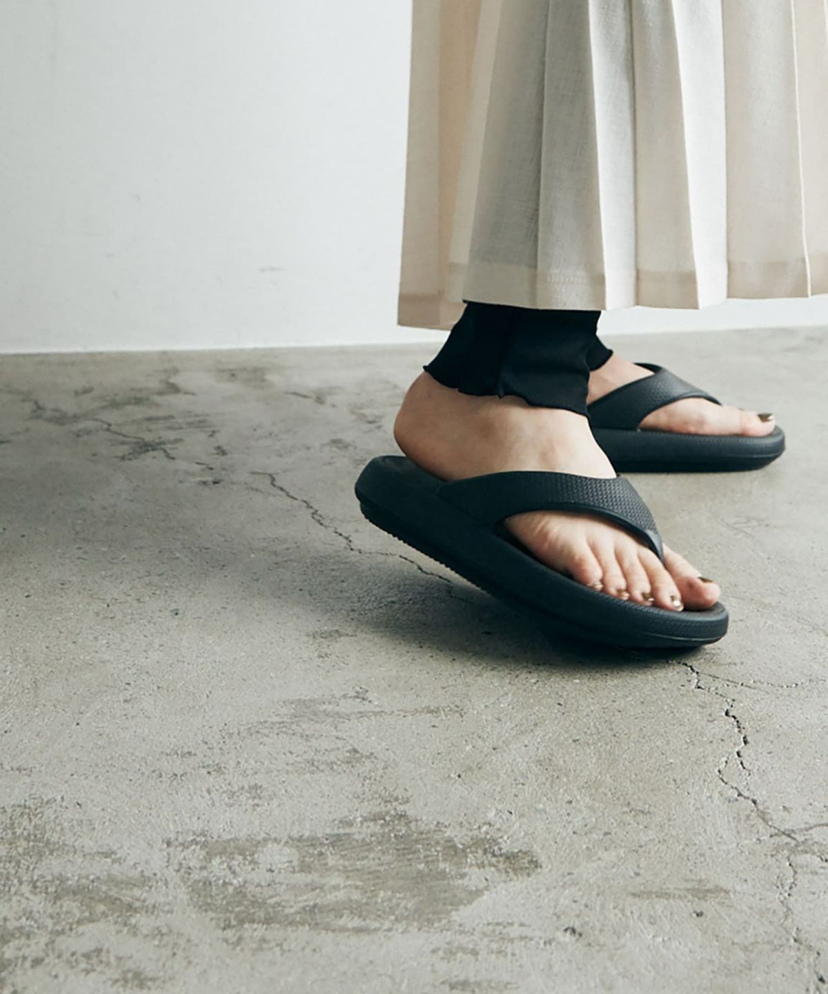 着用イメージ 170cm Lサイズ BLACK