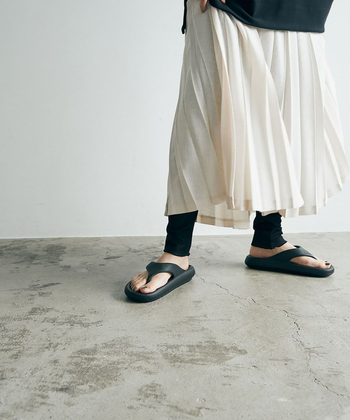 着用イメージ 170cm Lサイズ BLACK