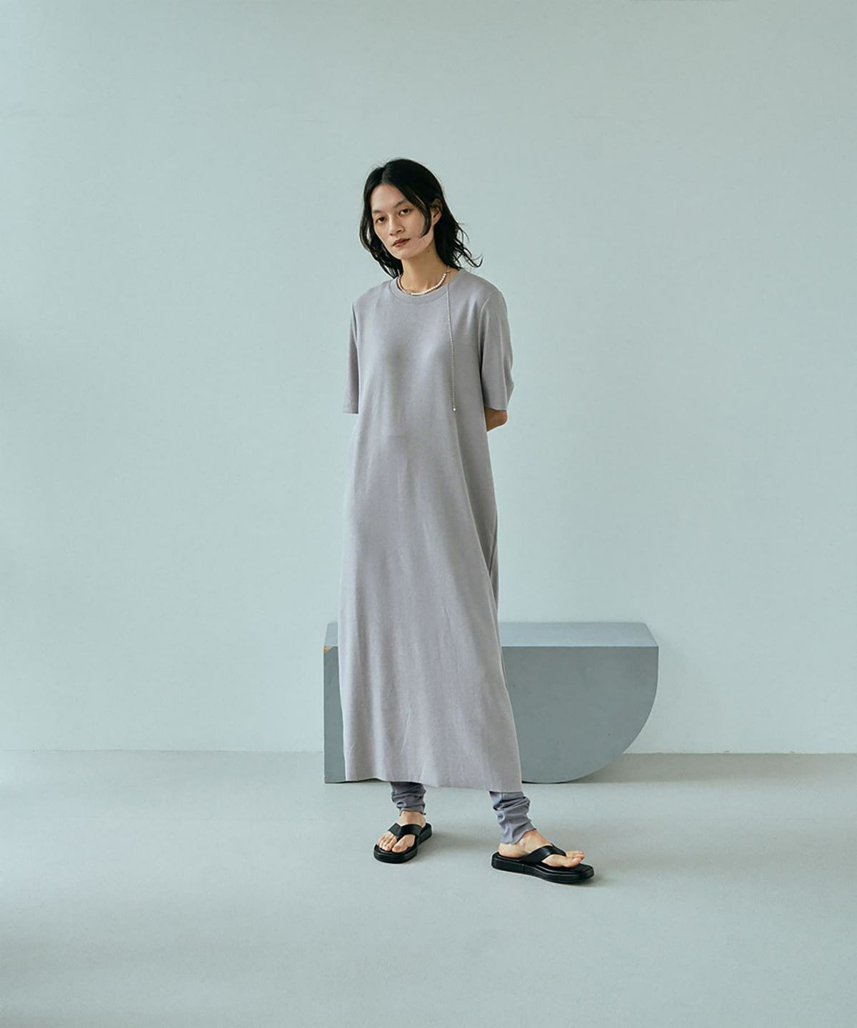 着用イメージ 170cm Lサイズ GRAY