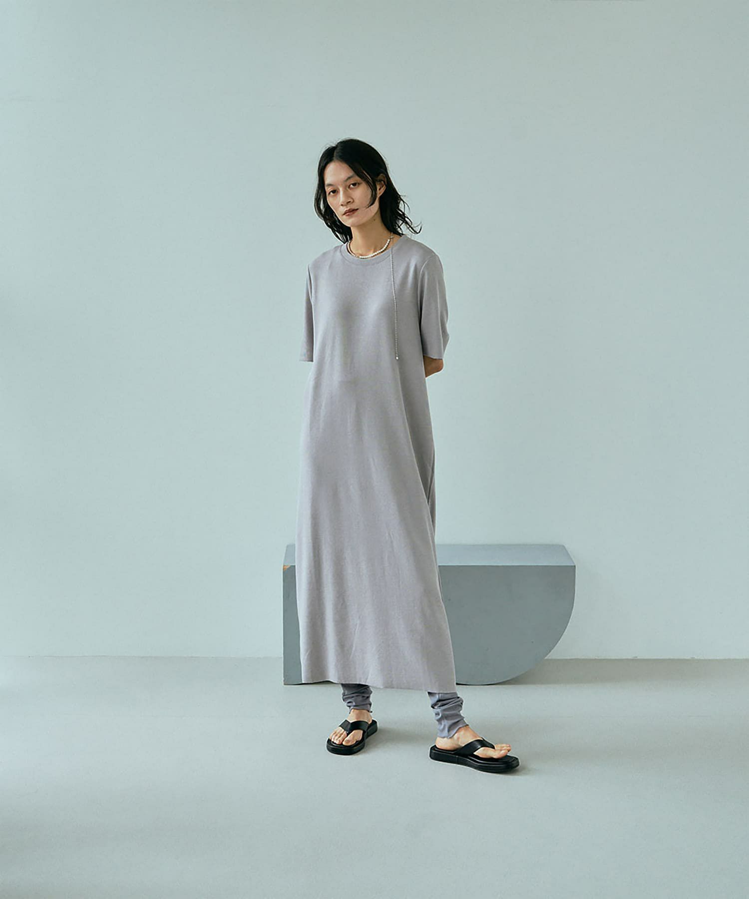 着用イメージ 170cm Lサイズ GRAY
