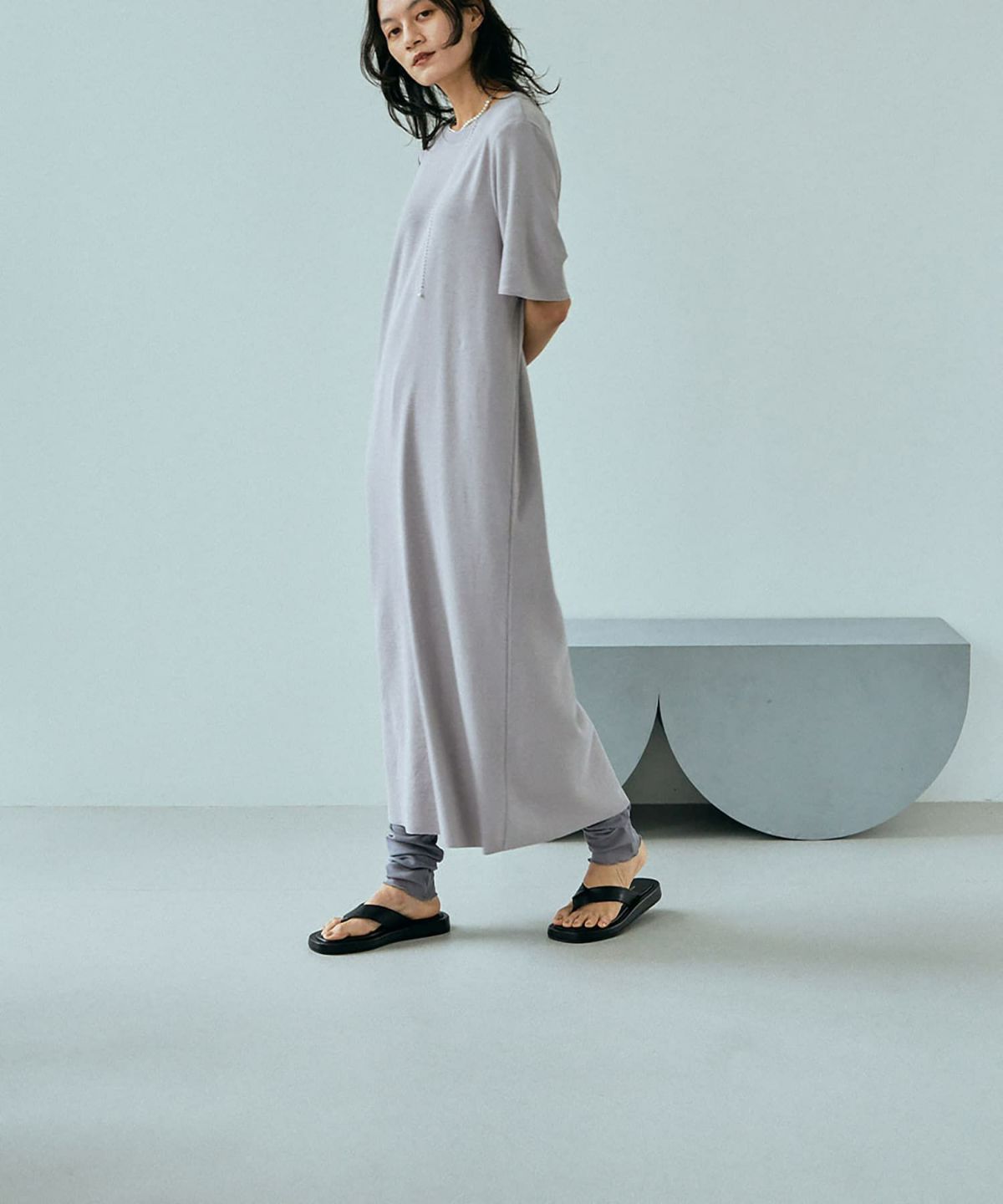 着用イメージ 170cm Lサイズ GRAY