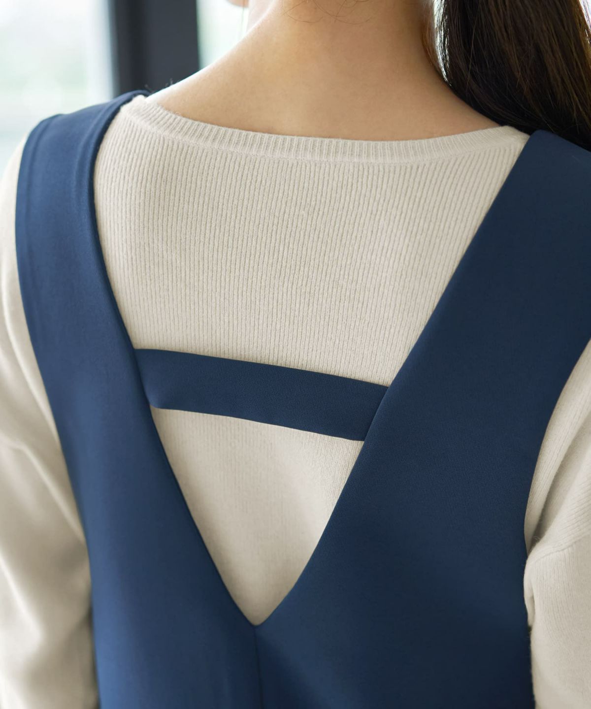 着用イメージ 166cm ブルー 02サイズ